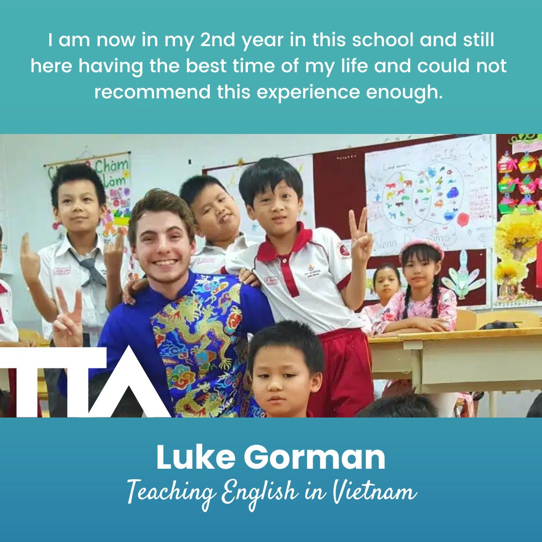 Meet Luke Gorman 👋⁠
⁠
Read their full story on our Alumni page:  ⁠
l8r.it/9wep
⁠
#theteflacademy #tefl #teflcourse #teachenglish #englishteacher #teachonline #teachenglishonline #teflteacher #esl #eslteacher #tesol #teflacademy #onlineteacher
