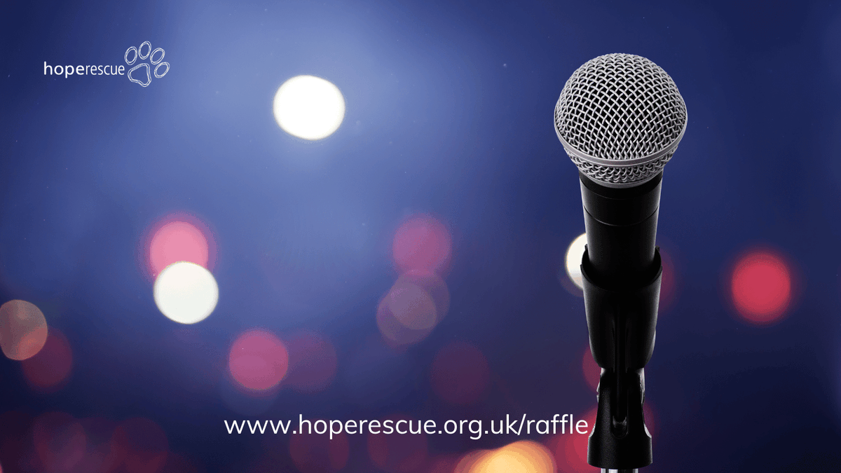Win tickets to see Peter Kay at the O2 arena on 16th November. We’ve kindly been given a pair of tickets for our latest raffle, to help raise funds for the dogs in our care. Raffle closes at 11am tomorrow (15th) and entry is £1 👉 hoperescue.org.uk/raffle