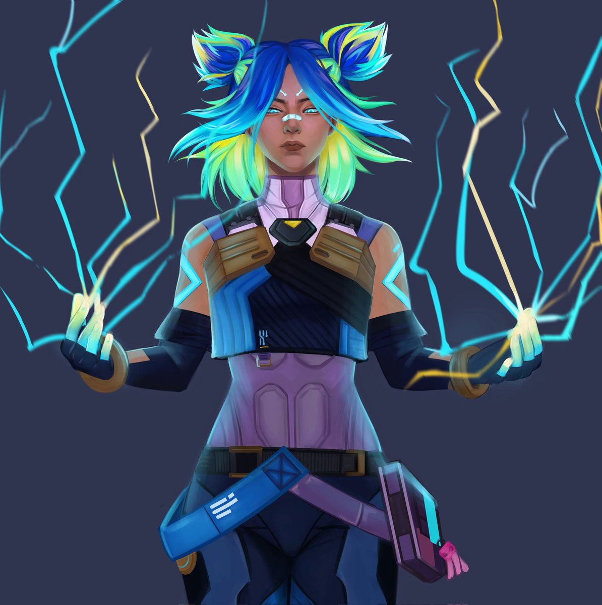xtere_a's tweet photo. #ValorantArt #VALORANTfanart #art #Neon https://t.co/Ue4Z0o7NRB
