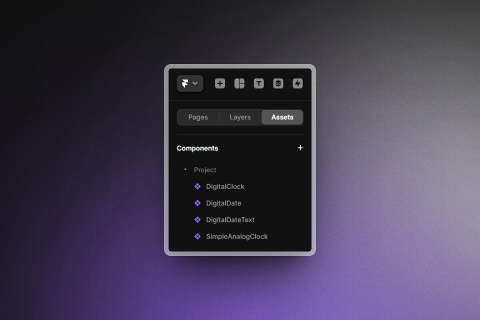 BatuVisuals's tweet photo. 🚢Our latest shipment includes the most detailed Framer clock bundle yet! ⏰✨ 

Get ready to elevate your space with this masterpiece! #Framer #buildinpublic https://t.co/1MAzbX4mSO