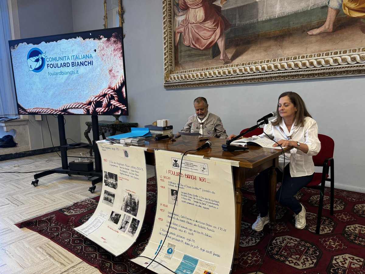 «Mio padre è stato un uomo di fede fatta di azioni concrete. 
Uomo del servizio, prestato con gioia, impegno ed empatia nella quotidianità. 
Uomo del futuro, propulsore di idee, cambiamenti e iniziative.». 
Daniela Ferraris, figlia di Luciano, fondatore dei #foulardbianchi