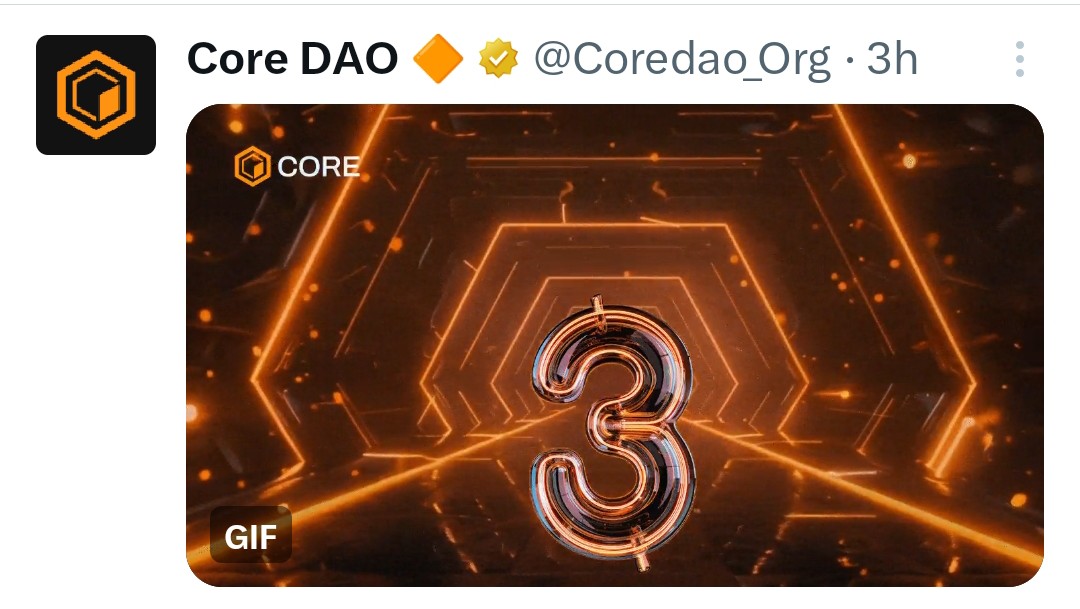 Finally! I Got Correct Reason Of Posting Countdown By @Coredao_Org 💪💯 🎗️Can You Predict Correct Reason,Who Can Earn $OEX🎗️ 🧡 Giveaway 500 $OEX Correct Comment Will Won 🧡 Mandatory Task 👇 Follow 👉 @SatoshiCoreXYZ #OEXCommunity #OEX #giveaways #CoreDAO #BitcoinHalving