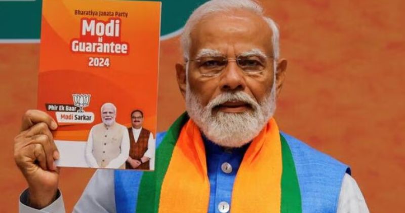 🚨 Modi's Guarantees for 3rd tenure - Robust infrastructure along the China, Pakistan & Myanmar borders Ramayan Utsav across globe UCC, Free Ration Krishi Satellite🛰️, Krishi Infrastructure Mission Include auto, taxi, truck and other Drivers in all social security schemes…