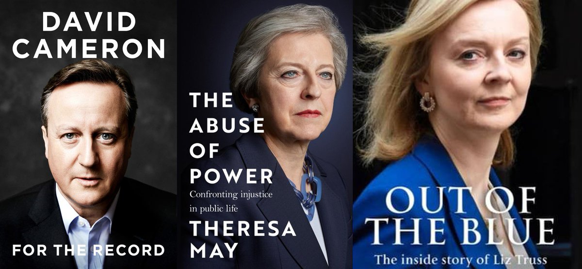 Three books no library ever needs to have... #ToriesOut