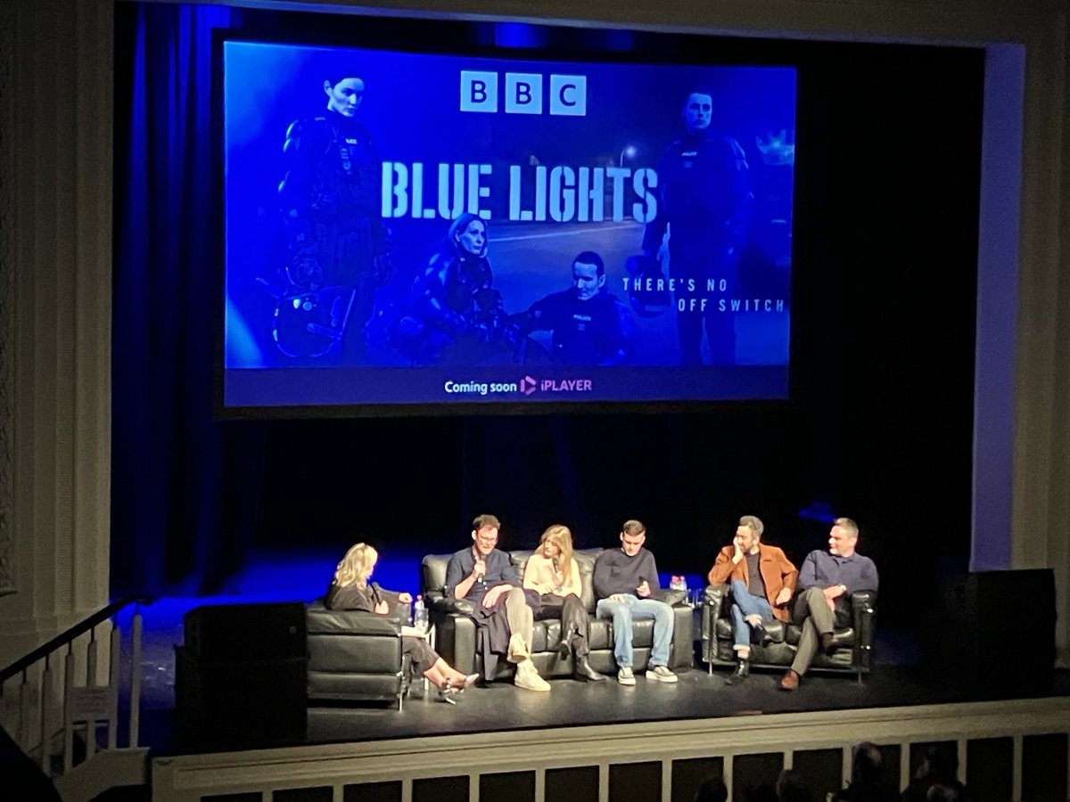 ‘This isn’t simply a television series; this is an event… shining brightly in our living rooms, thanks to some quite beguiling writing and completely compelling characters… sheer television joy’.

Brian Beacom - The Herald

(Blue Lights screening at The Braid) #bbccomestotown