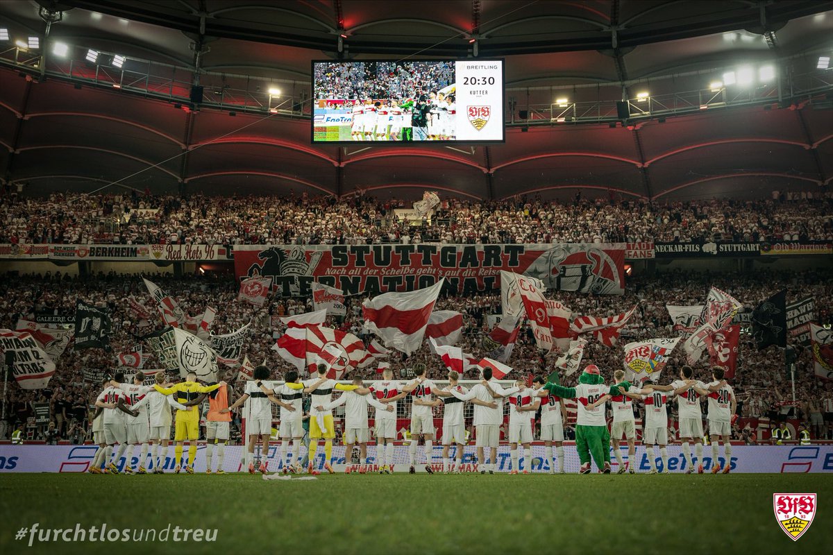 This is Cannstatt. 🤍❤️ #VfB | #VfBSGE 3:0