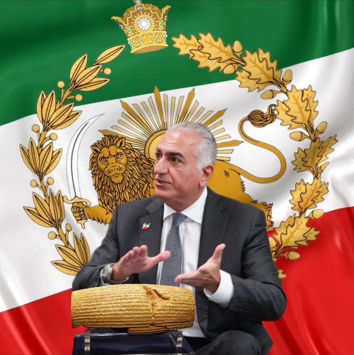 ما ملت کبیریم، ایران را پس میگیریم
#KingRezaPahlavi 
#به_خیابان_برمیگردیم