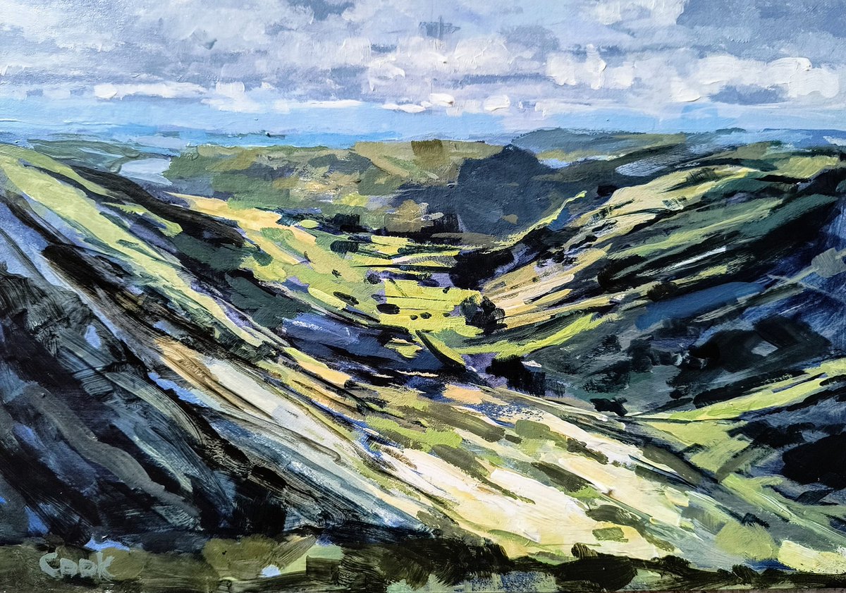 Newlands Valley from Dale Head
#art #painting #cumbria #contemporaryart #contemporarylandscape #landscapepainting #lakedistrict #fylingdalesgroupofartists #dalehead #newlandsvalley
