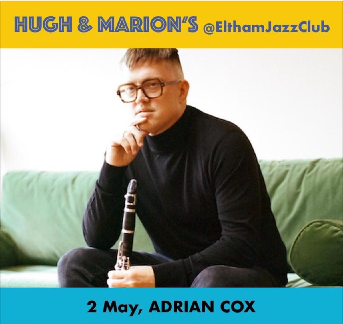 Super excited to be heading to @ElthamJazzClub on May 2nd They have such a great program! Playing with Dave Archer, Simon Read & Dave Ohm! Putting together the music for the show and it’s already swinging 🔥 Tickets: elthamjazzclub.com/event/adrian-c… See you there ❤️