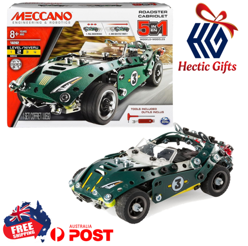 HecticGifts's tweet photo. NEW - Meccano 5 in 1 Roadster Pull Back Car Building Kit
https://t.co/AG8lB4M7EA
#New #HecticGifts #Meccano #RoadsterCabriolet #FiveInOne #BuildingKit #Car #Racer #Stem #YearsEightPlus #Classic #Collectible #FreeShipping #AustraliaWide #FastShipping https://t.co/68piSCNNZy