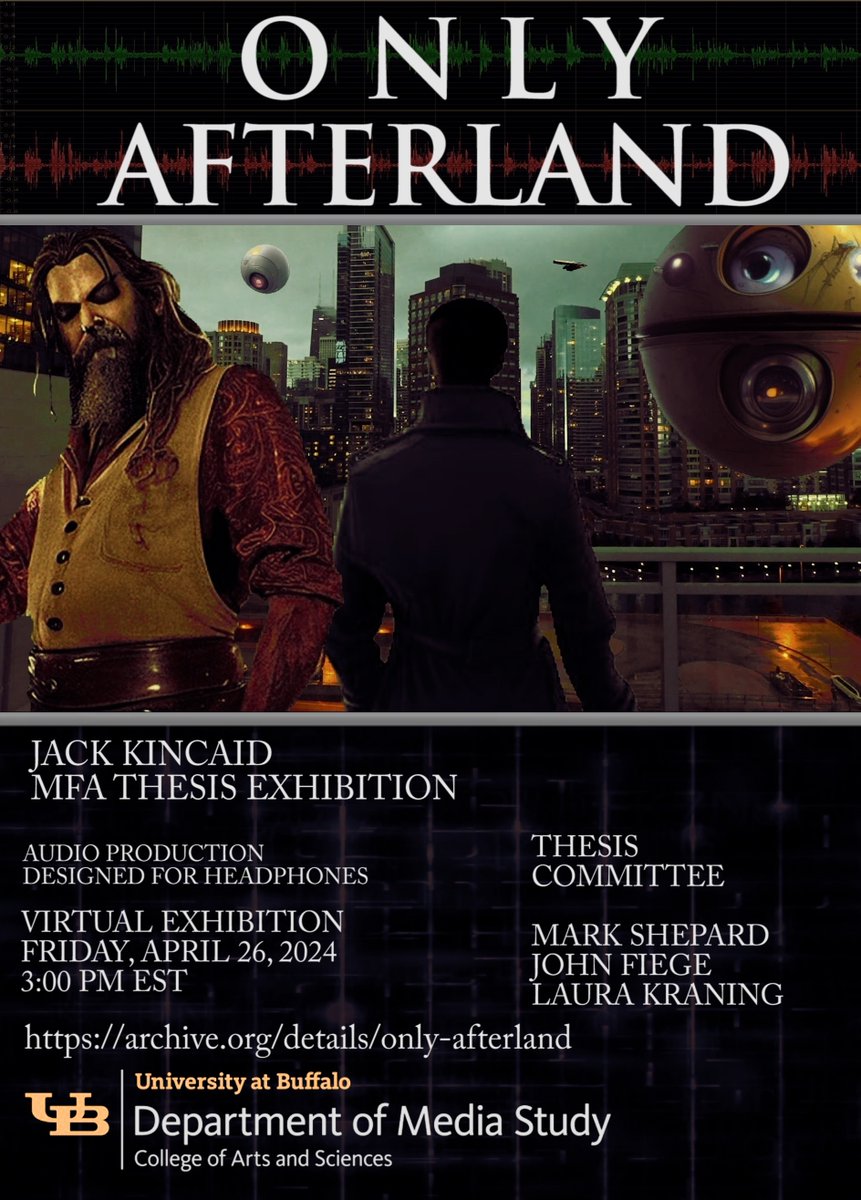 April 26th --> The stand-alone feature 'Only Afterland' #audiodrama #scifi #sciencefiction