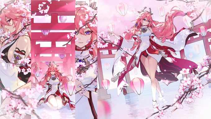 八重神子FA*#原神#GenshinImapact 
