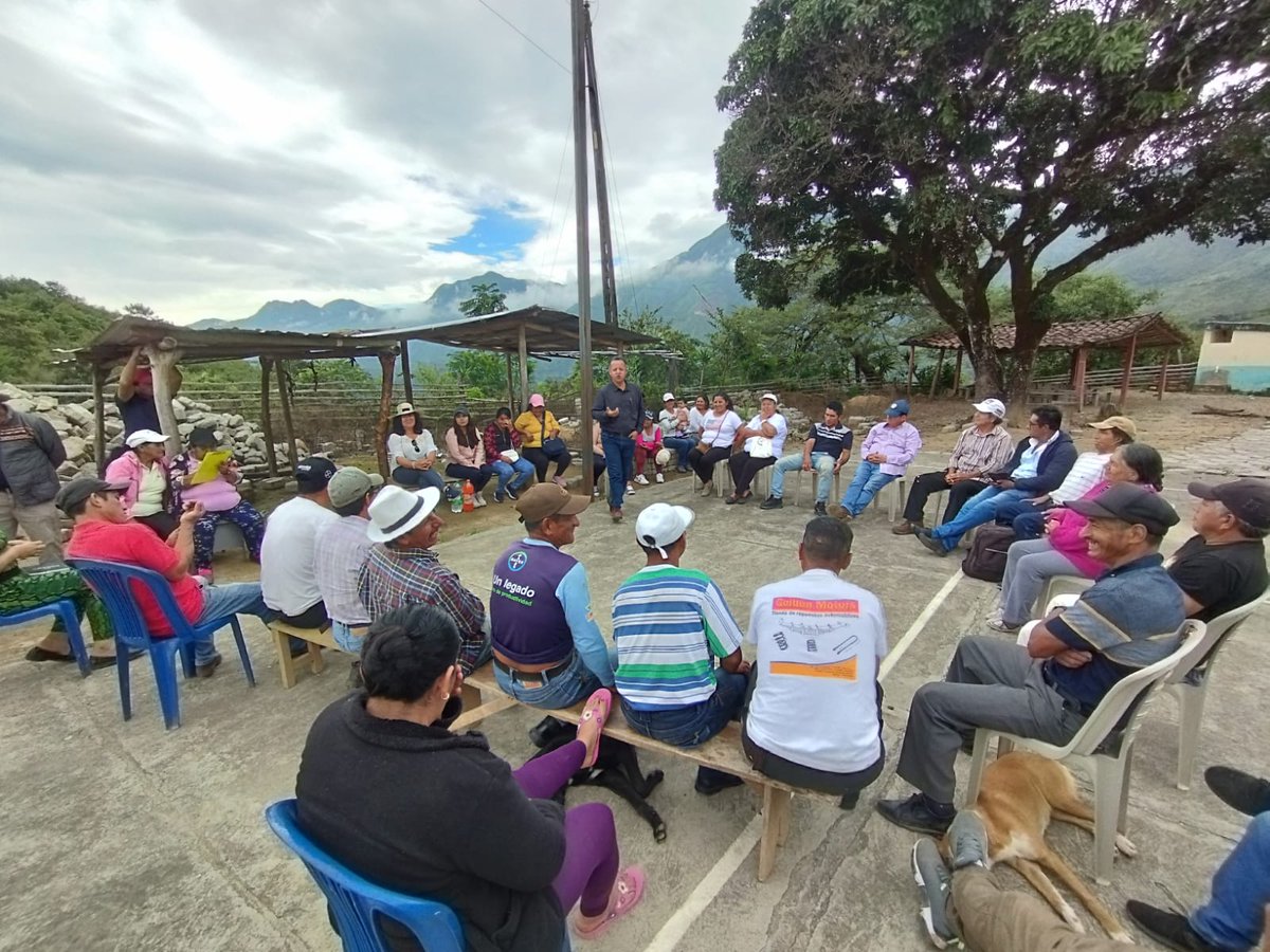 📌#Nambacola-#GONZANAMÁ Dictamos el [Taller de capacitación en producción de cultivos de ciclo corto y planificación de siembra escalonada], a productores de los barrios #Potrerillos, #Guandulanga y #CorralChico. En Coordinación con Gad Nambacola, GAD Gonzanamá y @Agricultura_CZ7