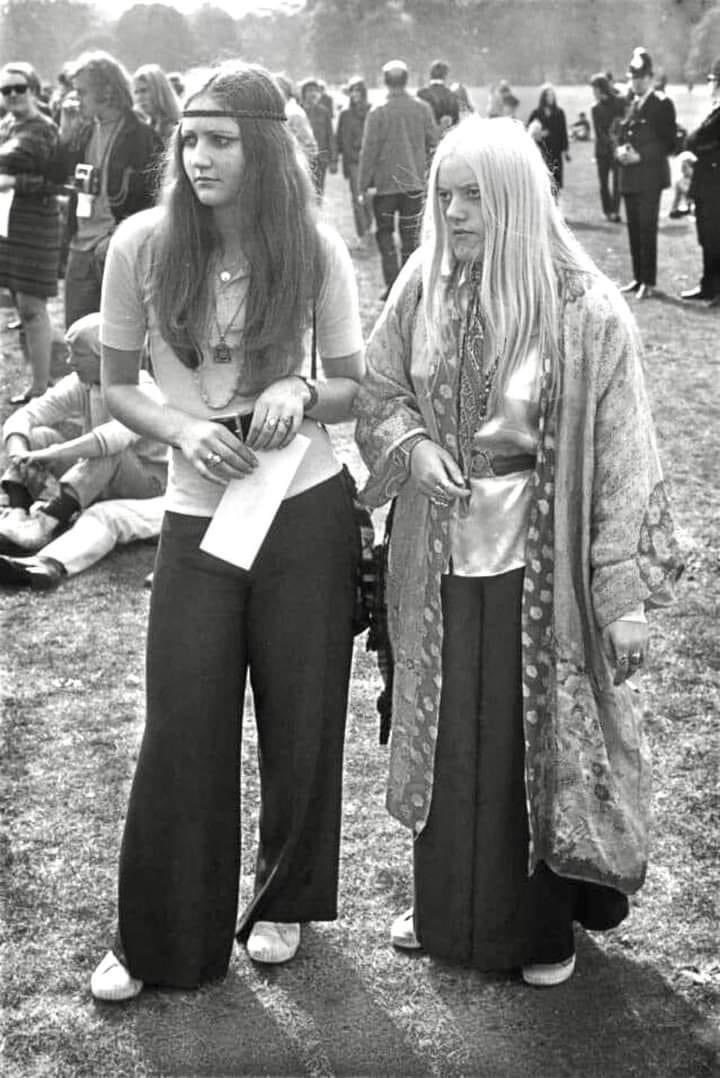 The Hippies of the 60:s. Counterculture.