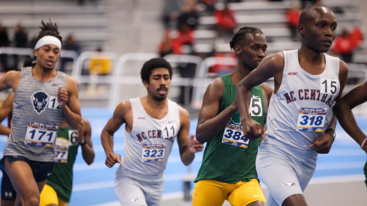 RECAP! Multiple Eagles earned new personal records at the Duke Invitational including Laderique McNeill's (middle) 3000m steeplechase performance and Meshack Kuyo's (right) time in the 5000m invitational. #EaglePride @NCCUTrack_Field Story: nccueaglepride.com/news/2024/4/13…