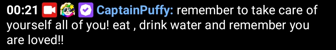 b1407t's tweet photo. puffy from 2021? at 00:21 had something to say to everyone https://t.co/5UF4jSpYH5