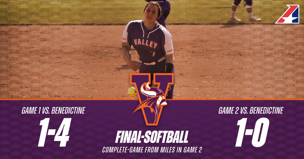Missouri Valley College Softball Uses Complete-Game Shutout to Split Home Doubleheader Against Benedictine! #valleywillroll
valleywillroll.com/sports/sball/2…