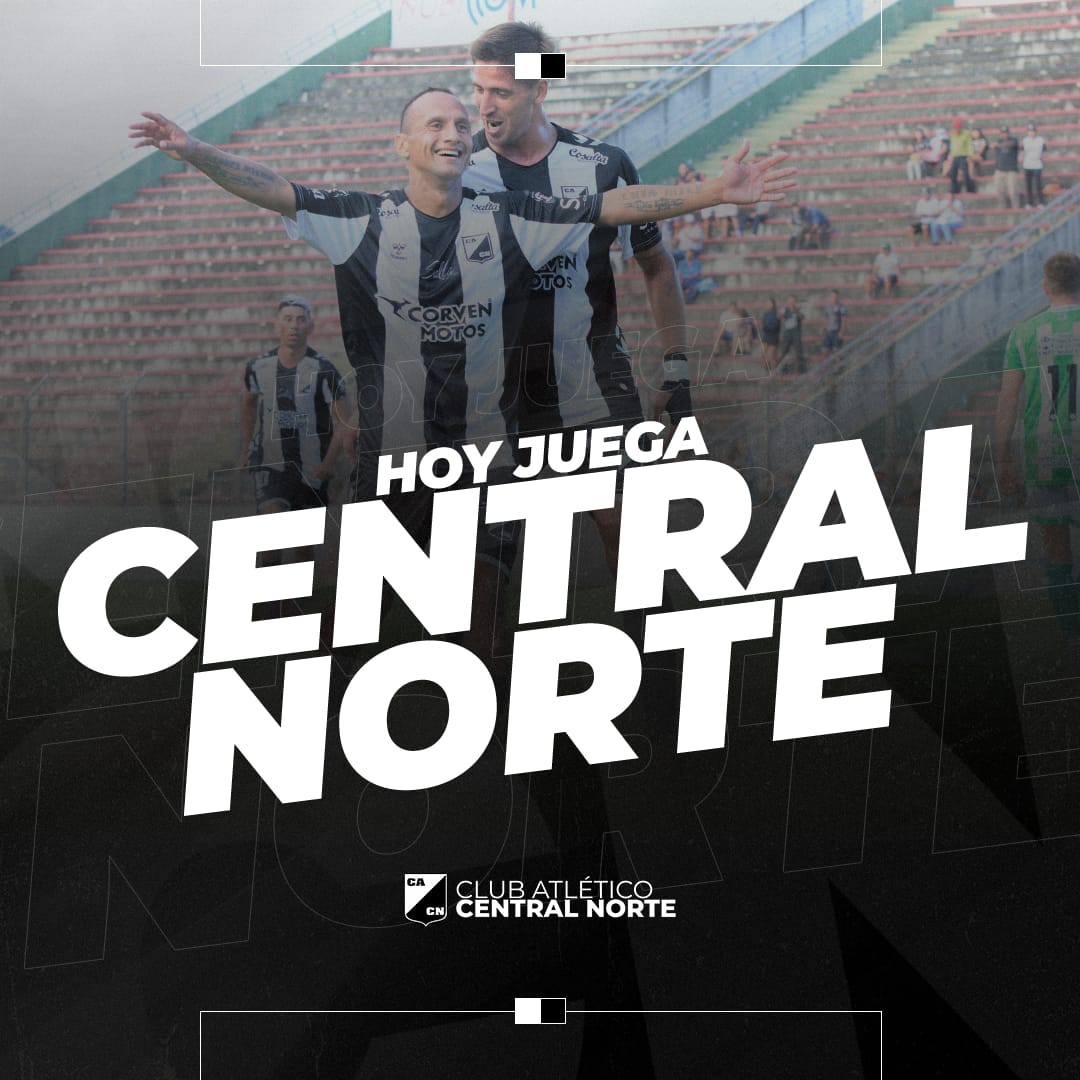 HOY JUEGA #CENTRALNORTE

🏆 #FederalA

⚽️ #SolDeAmérica vs. #CentralNorte

🏟 Estadio: Sol de América de Formosa

🕒  Hora: 16.30

📺 Televisa: passline.com/eventos/sol-de…

#UnidosSomosMás🐦‍⬛
#VamosCentral⚫️⚪️⚫️