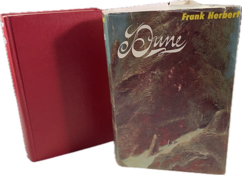 “Dune”by Frank Herbert with Original Dust Jacket Great /First Edition 1965 ebay.com/itm/Dune-by-Fr… #ad 📖