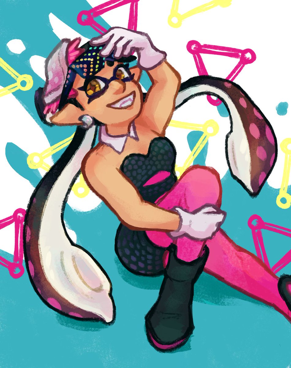 HAPPY #C4LL13DAY ‼️ I don’t draw her nearly enough 🩷🩷🩷 #C4ll13 #splatoonart