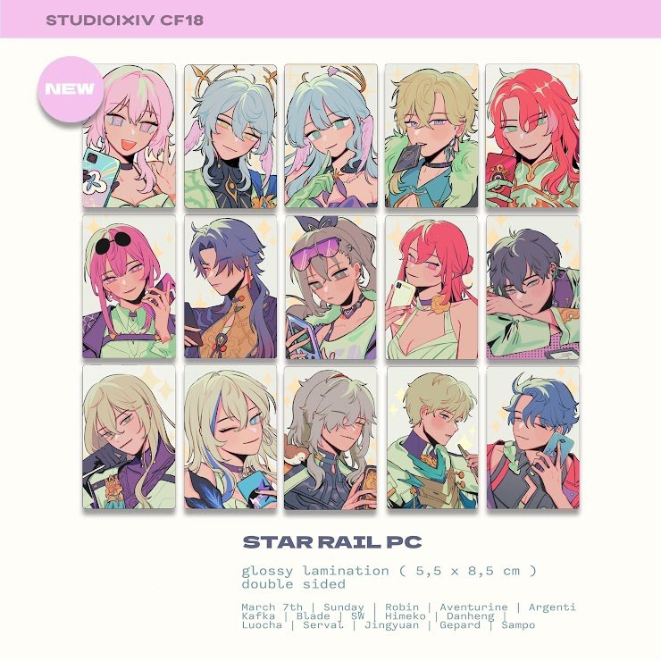 ꒰ Pre-order ꒱
𐂴 Photocard HSR
— ใบละ 45฿ ฟรีค่าส่งมาไทย
— รับ 2 ใบขึ้นไปเค้าส่งให้ฟรีค่ะ😜💘
🍧 ปิด วันนี้! เวลา 23.00 น. 🍧
യ͈ สนใจเมนชั่นหรือ dm หาเค้าได้เลยยย
#ตลาดนัดรางดาว 
#ตลาดนัดสตาเรล 
#ตลาดนัดHonkai 
#ตลาดนัดHonkaiStarRail