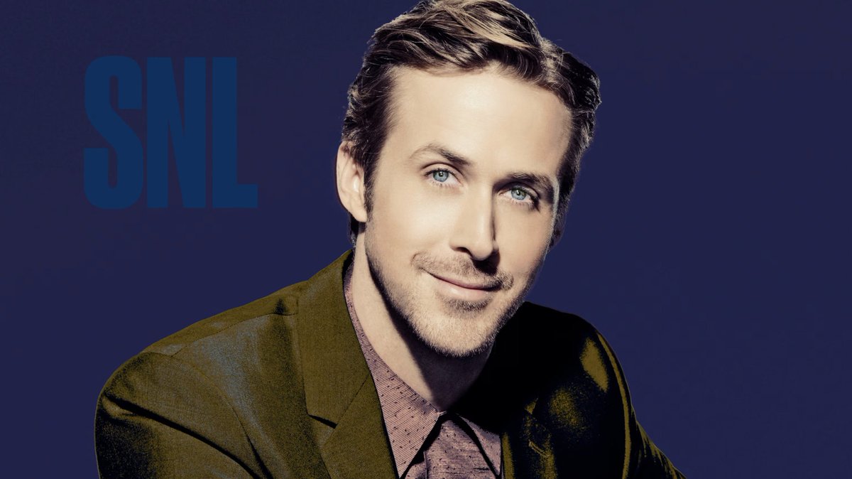 Ryan Gosling says Live From New York! for the 1st time #SNL #LFNY