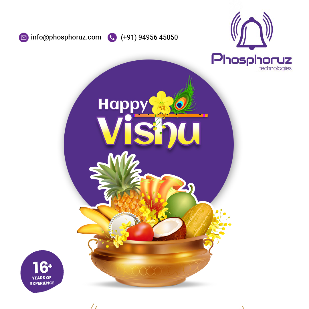 'Happy Vishu'
#phosphoruz #technologies #thrissur #ernakulam #kochi #webdesigning #emailhosting #seo #digital #content #writing #onlinebusinessideas2024