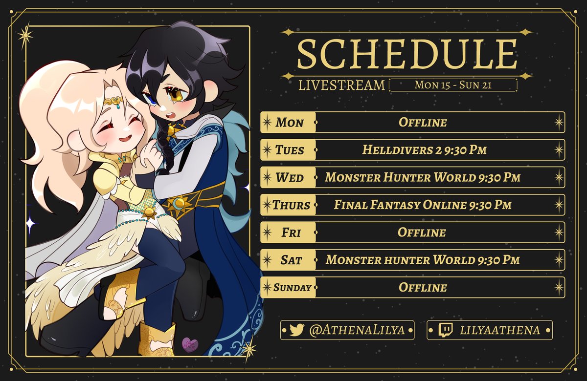 LilyaAthenaVT's tweet photo. Changing up my schedule and doing two monster hunter streams >w<

#pngtuber #TwitchStreamers #twitchaffiliate #Vtuber #MonsterHunterWorld #MonsterHunter https://t.co/YkCoT5gMxo