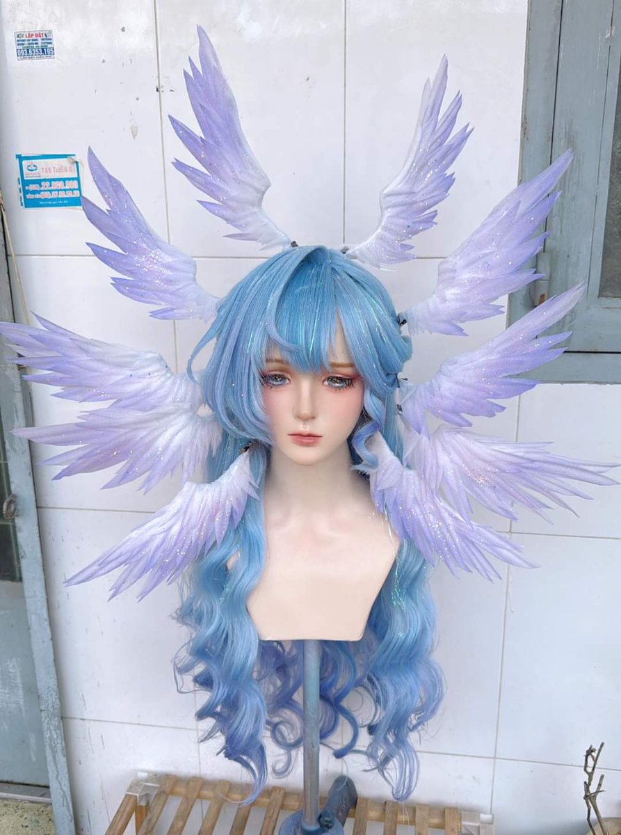 indah banget wig styling robin...