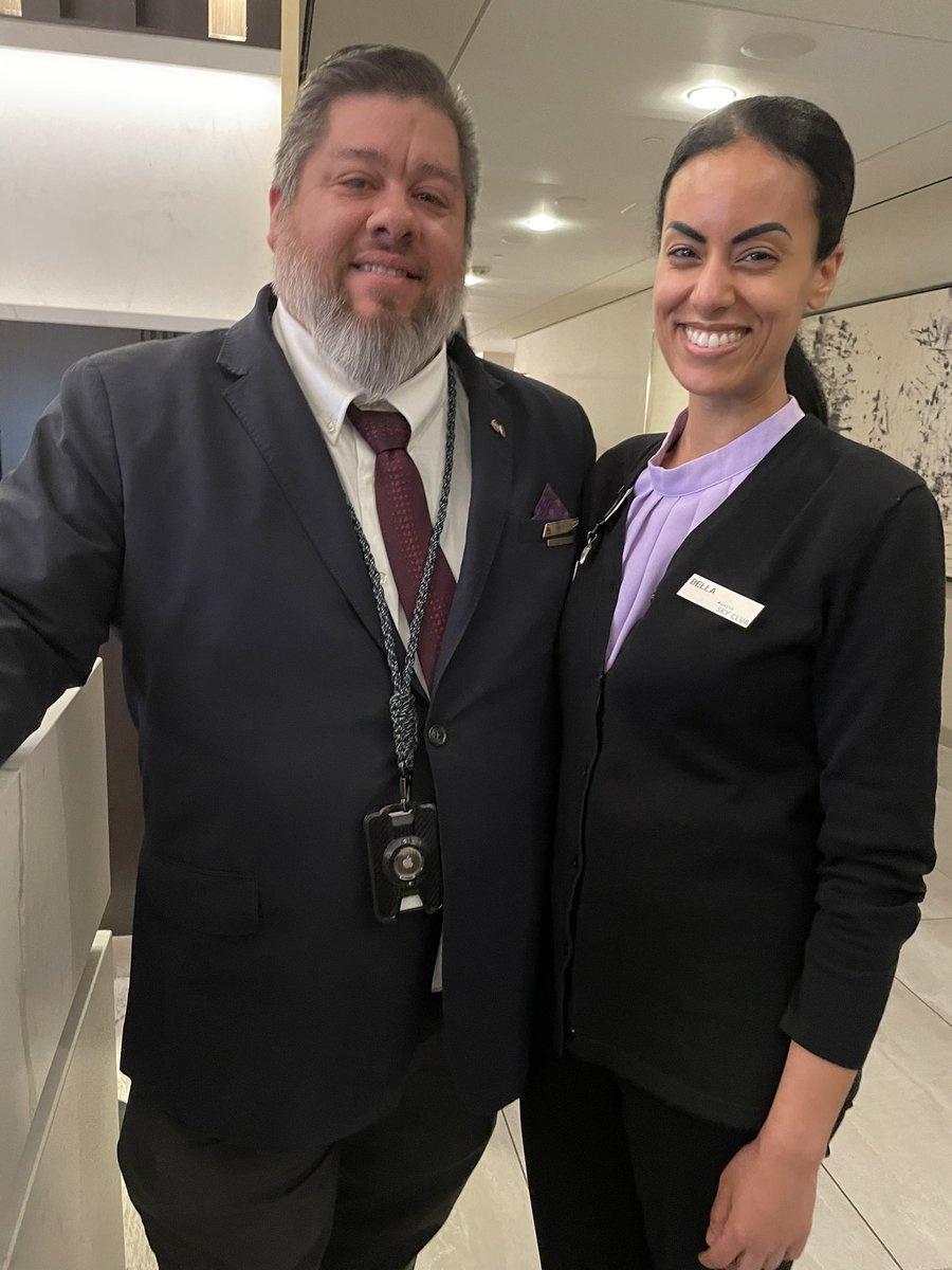 Going back on twitter to say that I was BLOWN AWAY by Cisco and Bella at @delta one in LAX. I had a VERY stressful visa glitch last minute, and they were so nice funny and calm. They made a very stressful situation dare I say…. FUN. Thank you two!Delta employees of the millenia!