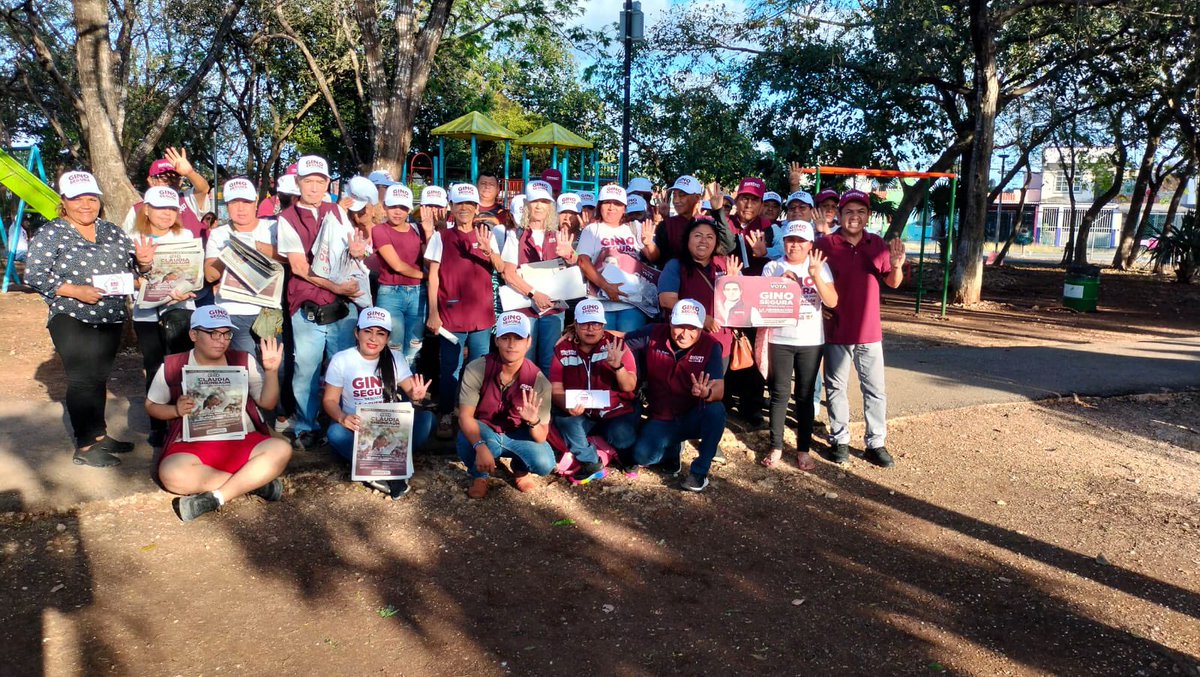Morena27QRoo's tweet photo. Gran recorrido el día de hoy en la Supmza 247, fraccionamiento Villas Otoch, en Cancún. Llevamos casa x casa el compromiso y propuestas de nuestro candidato al Senado por Quintana Roo, @EugenioSeguraV y nuestra candidata a la presidencia, la Dra. @Claudiashein https://t.co/2GuNbiMBIF