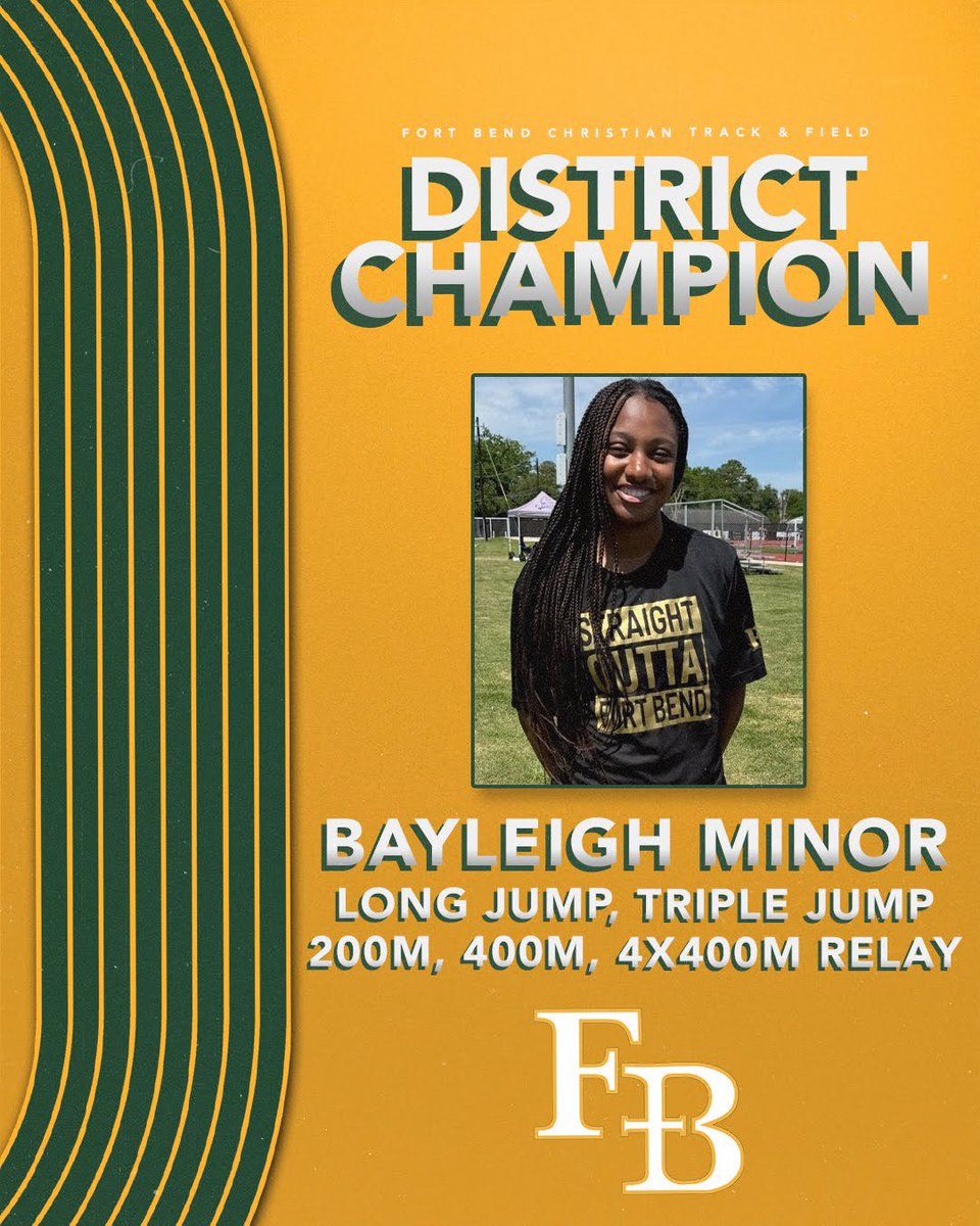 Great Day at the District Track meet today for my team and my daughter @BayleighMinor who’s finally back healthy. 5 GOLD MEDALS 🥇🥇🥇🥇🥇 LJ, TJ, 200, 400 & 4x400 plus High Point Scorer plus Team Championship 🏆 Up Next Regionals #Patience