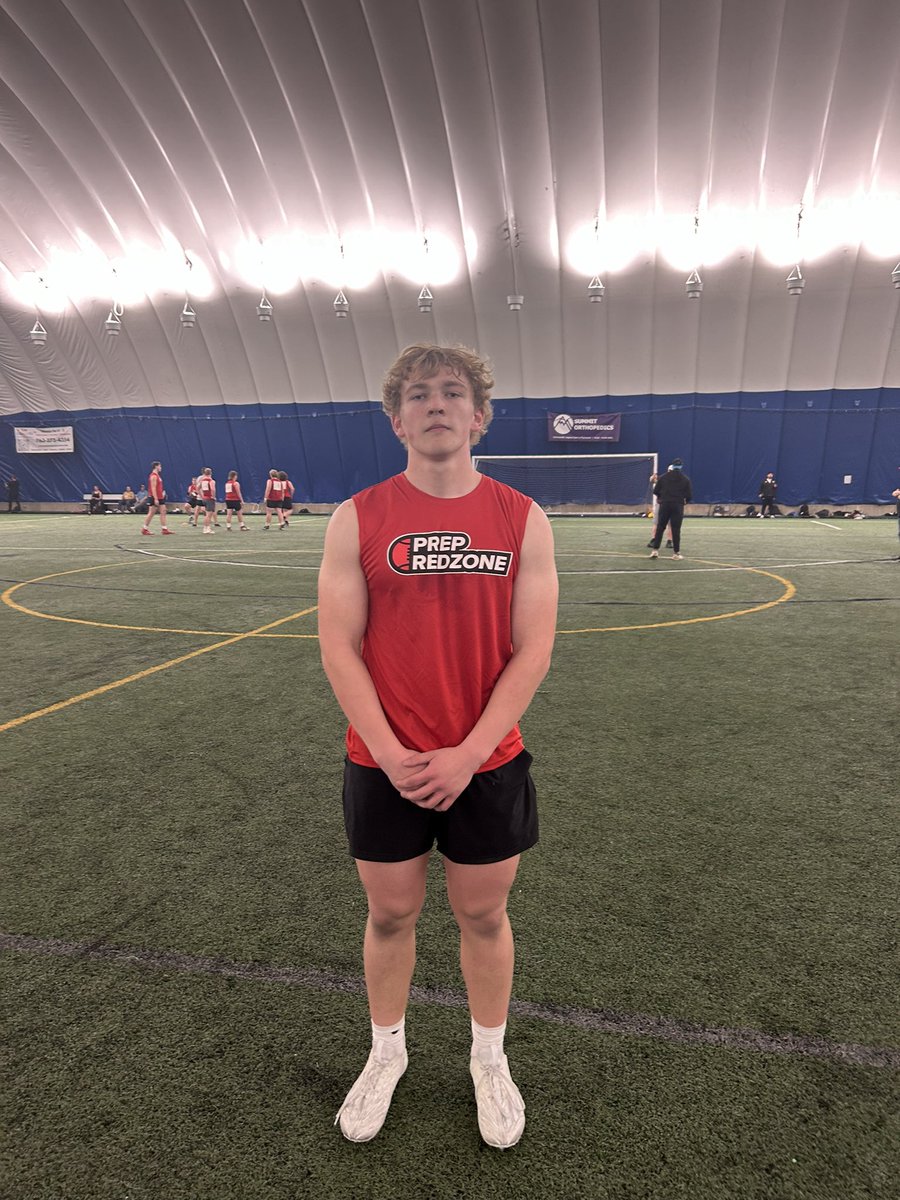 Ton of good 2026 LBs showed up and showed out today in Plymouth, all of whom will be featured in our upcoming <a href="/PrepRedzoneMN/">Prep Redzone Minnesota</a> Combine Series features, but I wanted to give a quick s/o to <a href="/chaskagridiron/">Chaska Gridiron</a> 6’1, 210 LB <a href="/MasonDavis2026/">Mason Davis</a>.

Quick, competitive, comfortable in space, he was