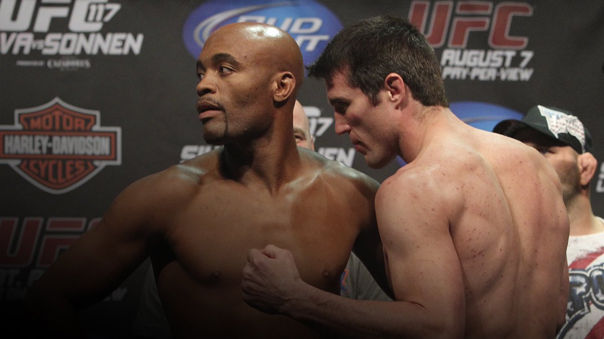 Anderson Silva vs. Chael Sonnen 1 from #UFC117 will be inducted into the UFC Hall of Fame Fight Wing 🏅👏

#UFC #UFC300 #MMA
