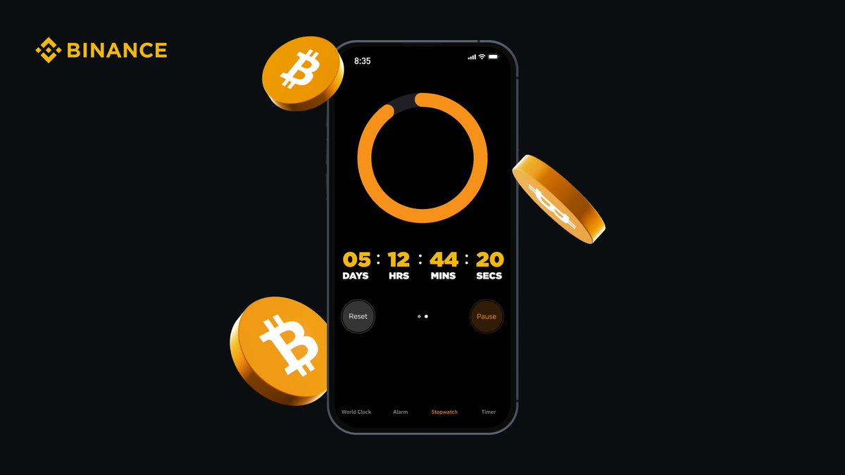 binance's tweet photo. The fourth #Bitcoin Halving - we're almost there. https://t.co/feTULyOU5O
