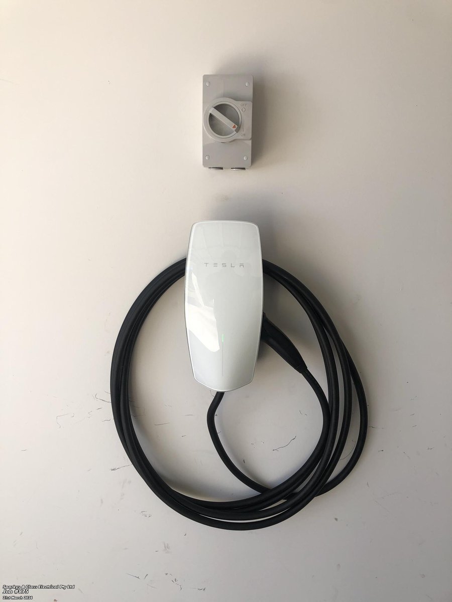 sparkysaclass's tweet image. Are you in the process of purchasing an EV for home or work? Call us to arrange for your installation of your EV charger.