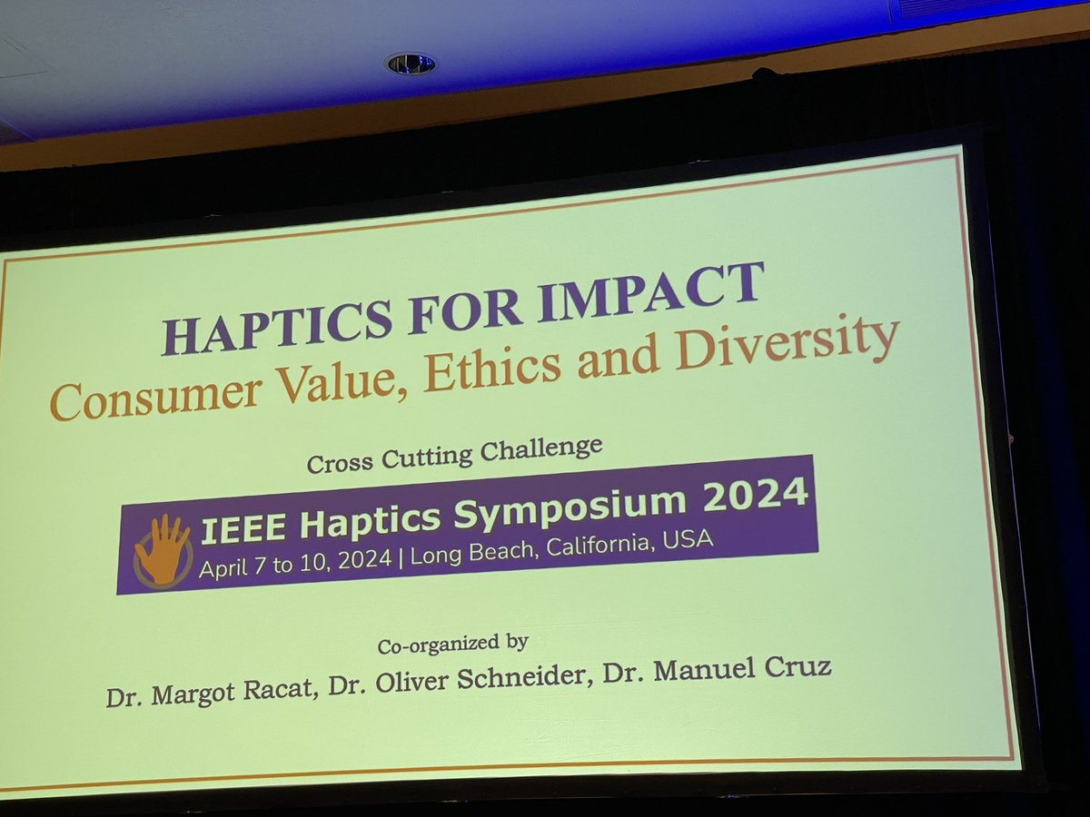 marybethmccabe's tweet photo. Haptics for Impact conference in Long Beach, CA #haptics #mobilemarketing #inspiring https://t.co/YIZ1TdPP1j