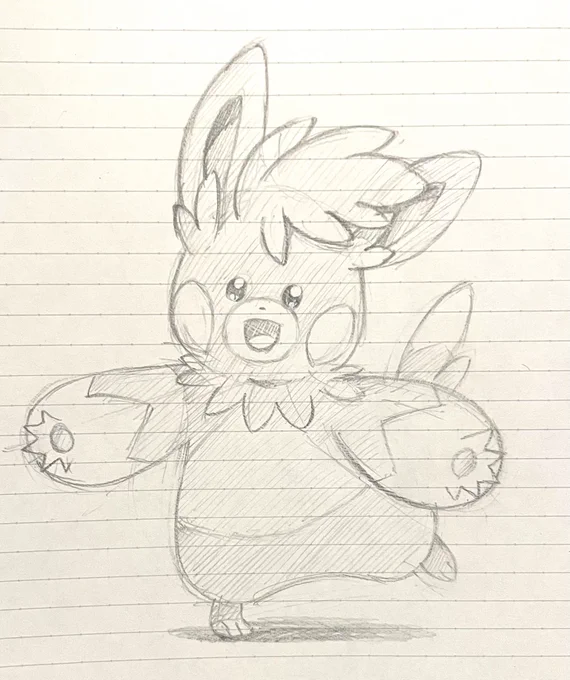 落書きパーモット 