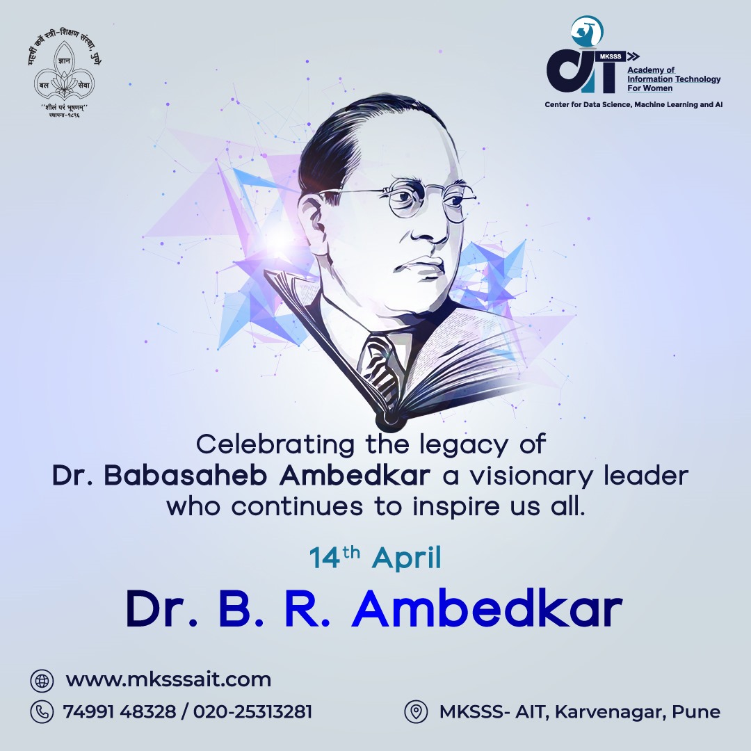 MKSSS-AIT Wishes Everyone A Very Happy Ambedkar Jayanti

#ambedkarjayanti #ambedkarjayanti2024 #drambedkar #ambedkarjayantiwishes