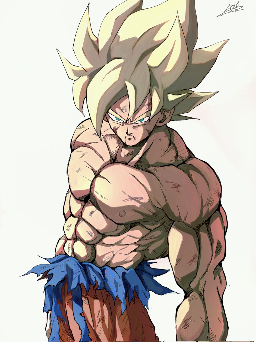 孫悟空スーパーサイヤ人初期リペイント ドラゴンボール」初代スーパーサイヤ人孫悟空 スーパーサイヤ人2