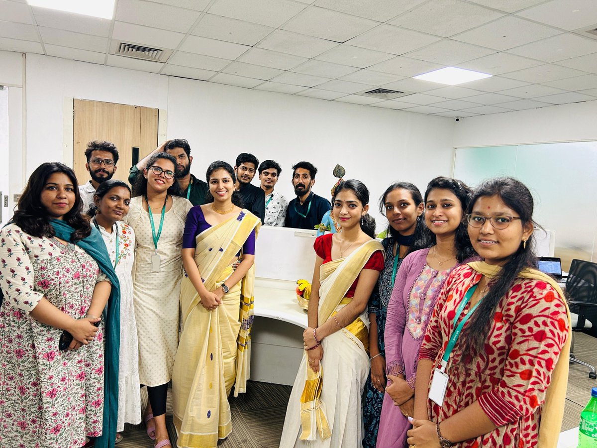 senscript's tweet image. Get a sneak peek into our Vishu Celebration! Experience the richness of tradition, warmth of togetherness, and the joy of new beginnings as we embrace the auspicious festival of Vishu.

#Vishu #HappyVishu #Celebration #Office #Fun #Tradition #Infopark  #Kochi #Kerala #Senscript