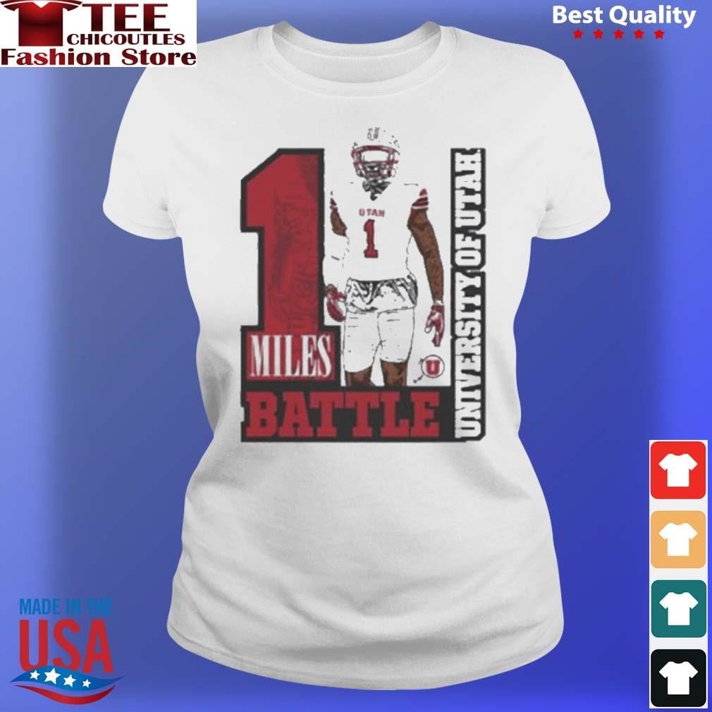 Miles battle caricature short T-shirt teechicoutlet.com/product/miles-…
