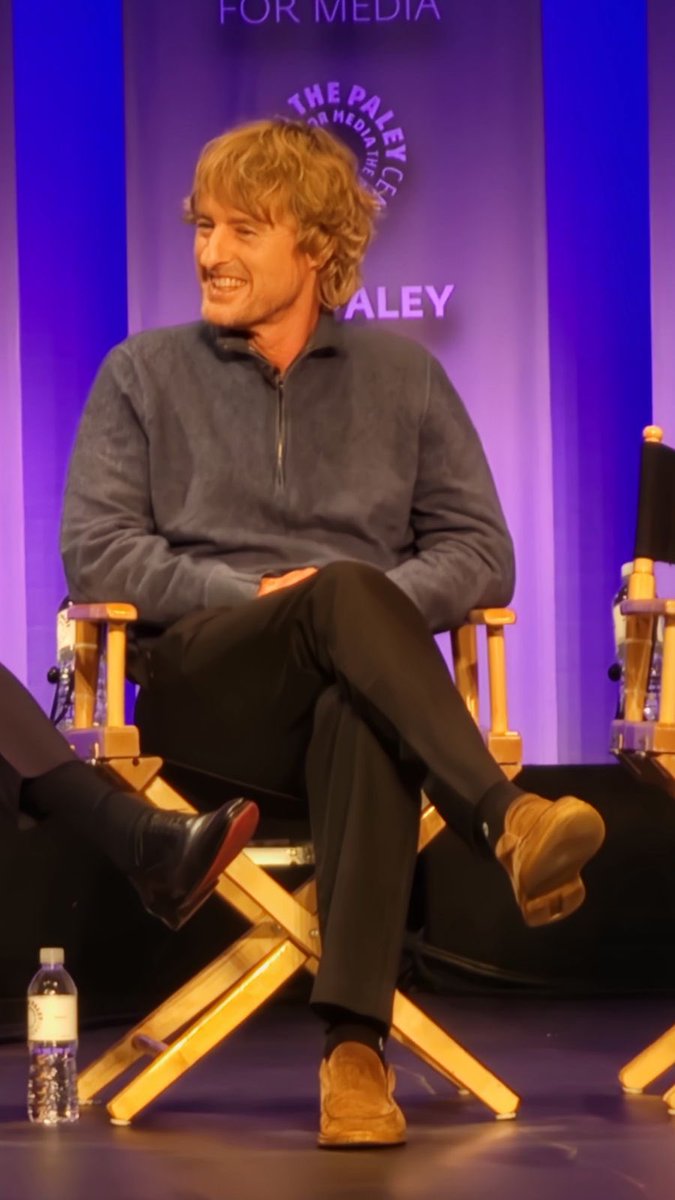 Owen Wilson shares how important connections are to Mobius and how he sincerely felt that. He references how the #PaleyFest crowd showering the cast with love means so much and shows those connections were at the core of the show #Loki