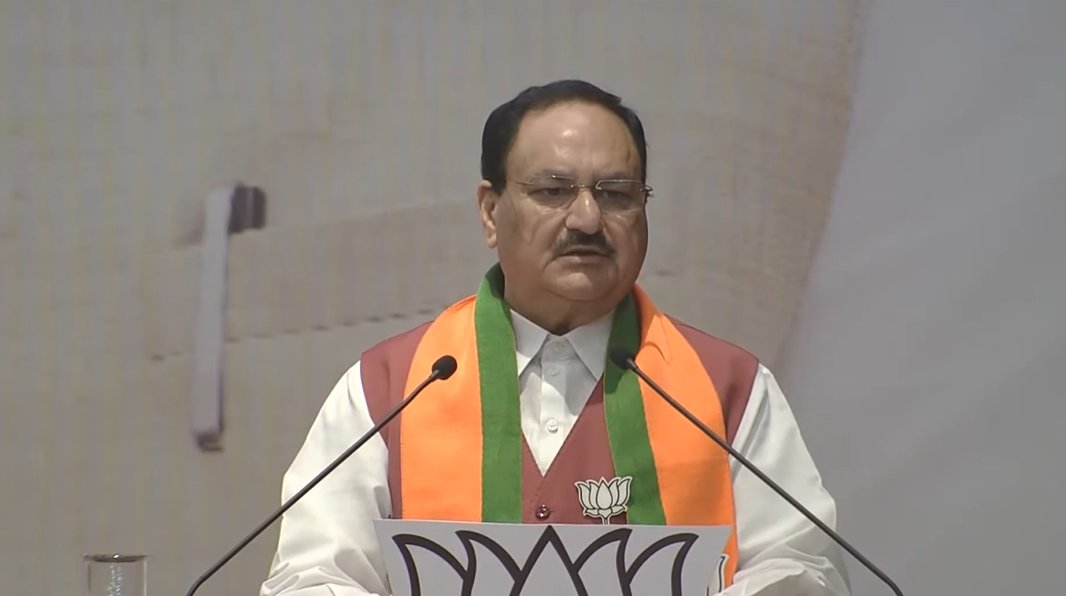 BJP National President Shri @JPNadda's address at the release of BJP's Sankalp Patra for Lok Sabha elections 2024. #ModiKiGuarantee Watch LIVE at youtube.com/watch?v=KmSJlm…