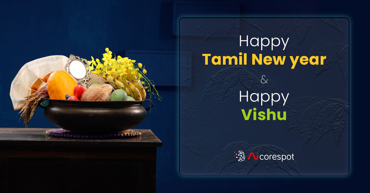 Warmest greetings on Tamil New Year and Vishu! May the colors of joy, the fragrance of flowers, and the sweetness of traditions adorn your life with abundance and happiness. Let's welcome the new years'! #TamilNewYear #Vishu #Culture #Celebrations #FestiveCheer #NewBeginnings