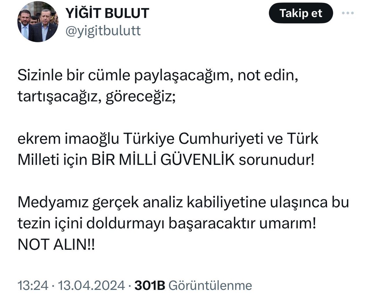 Bu danışman bozuntusu demiş ki ortaya saçma bir fikir attım. Altını dolduracak beyin ya da bilgi bende de yok. İnşallah biri doldurur diye öylesine salladım.