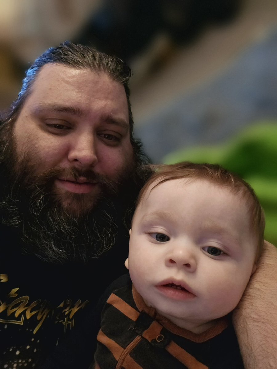 My son, Jiří, and I watching <a href="/jiri_bjp/">Jiri BJP Prochazka</a> (whom he is named after) win at <a href="/ufc/">UFC</a> 300. #UFC300 #MMA