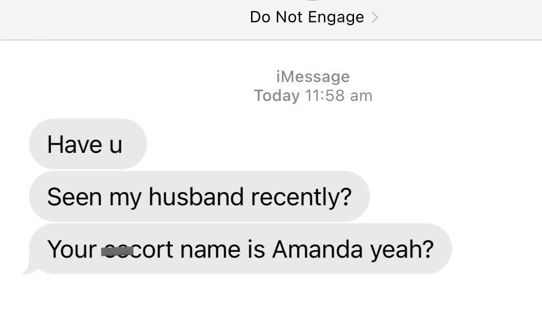 AmandaValentina's tweet photo. I don’t receive these messages often, but when I do - I do not reply and immediately block the number. I am not responsible for anyone’s extra-curricular activities or intimate affairs. I am running a commercial operation and it’s as simple as that. Do not involve me in your relationship dramas or chaos merchant world. It’s not welcome in mine. I don’t do relationships. I do business. 🛑 

I had a well-known industry provider send me messages similar to this one from two numbers last year. She of all people should know not to do this. I had no idea she knew my (former) client, let alone shared a professional or personal relationship with him (until he forwarded me a legal letter she sent via her lawyer). This has caused me nothing but grief ever since, and I’ve had enough of it. 🤯

I started in this industry with a clear understanding of what I wanted in life, and that was to remain single, work hard and be financially independent. I love my job, but I’m clear on not wanting to date or do romance. I’ve been single for nearly 12 years and intend to stay that way for another 12. You can keep your husband, fiancé, cheating partner, and the lying clients you think are loyal boyfriends. 😩

I’m sick to death of the headaches some people bring into my life, by virtue of just doing my job. My mental and financial health has suffered enough because of my professional dealings with a former client who was charged with committing a heinous crime. Shady former clients, ‘de-facto’ partners and problematic peers: leave me alone. I see through the lies, schemes and BS. 🤡

This will all come out sooner or later. 

Amanda💋