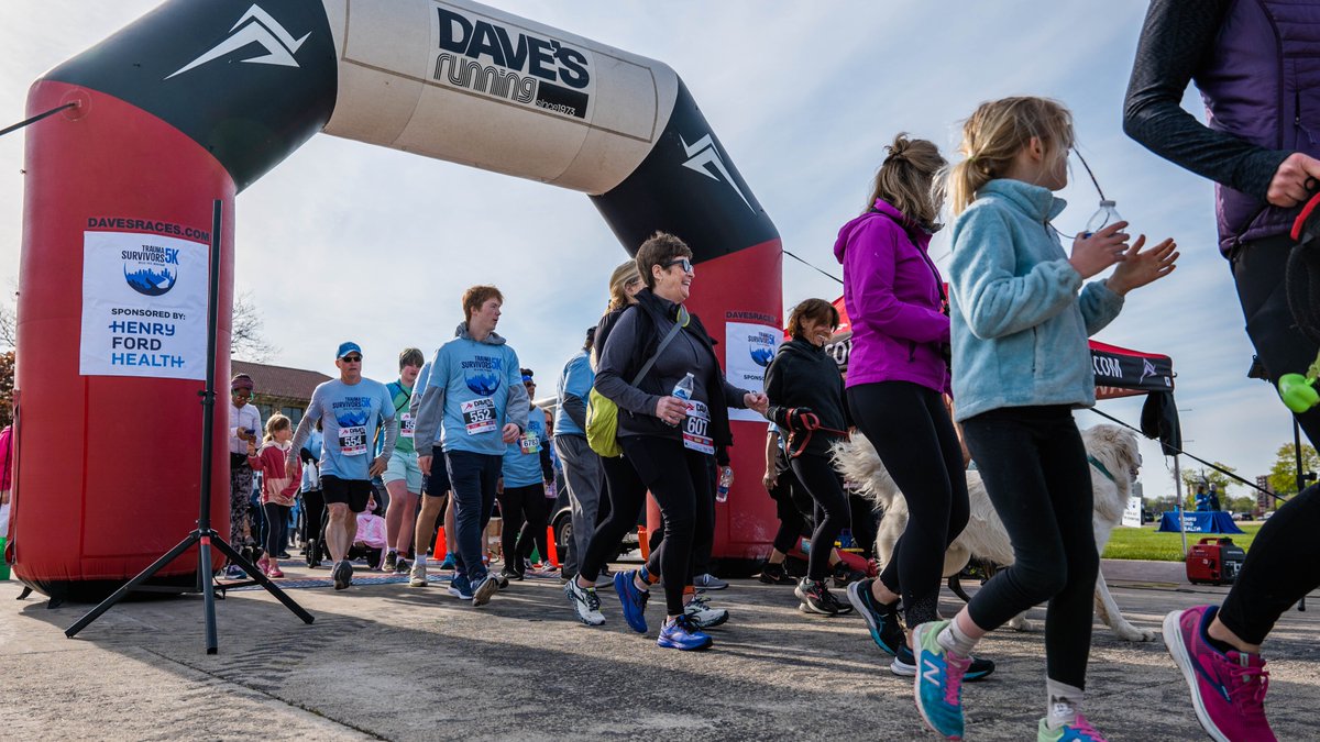 Join us on May 4 for our 2nd annual trauma #survivors celebration 5k run/1-mile walk to celebrate the courage & strength of individuals who have overcome traumatic injuries. Register for the #race and learn more: bit.ly/3JsOF7e