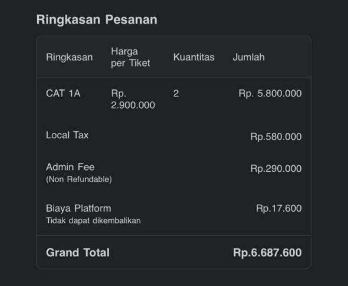 humanberbinar's tweet photo. WTS 

IU HER WORLD CONCERT JAKARTA

CAT 1 A (Avail 2 tix)

✅ Data pribadi 
✅ dibantu urusin semuanya
✅ harga normal 💯 no fee 

#HER_WORLD_TOUR_IN_JAKARTA #HER_WORLD_TOUR #WTB #WTS WTB WTS https://t.co/dxcvJ8HVf0